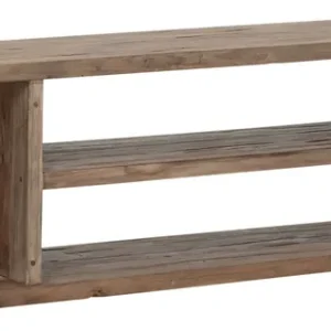 Abverkauf TV Möbel Rush 200 cm rustikales Teakholz Lowboard