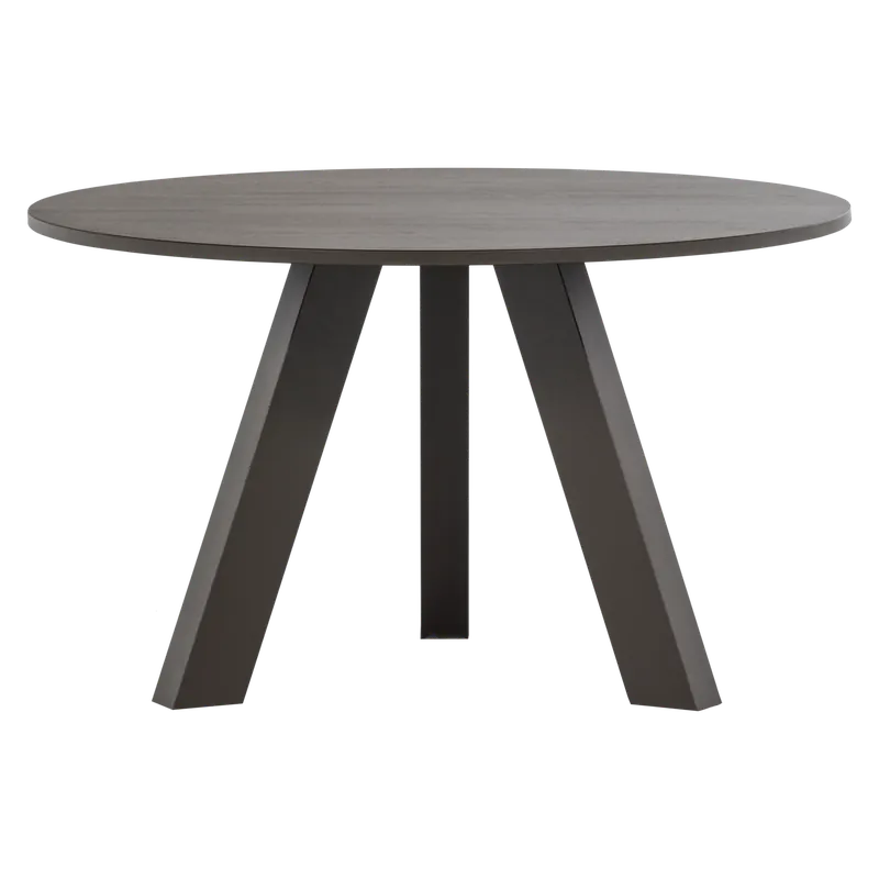 Esstisch RHONDA rund Ø 129 cm Eiche mittelbraun Tisch Top-Seller