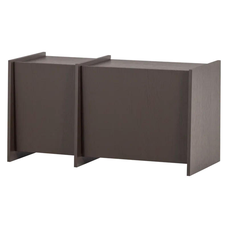 Mega-Angebot TV Möbel BROCK 102 cm Esche Furnier mittelbraun Kommode Lowboard
