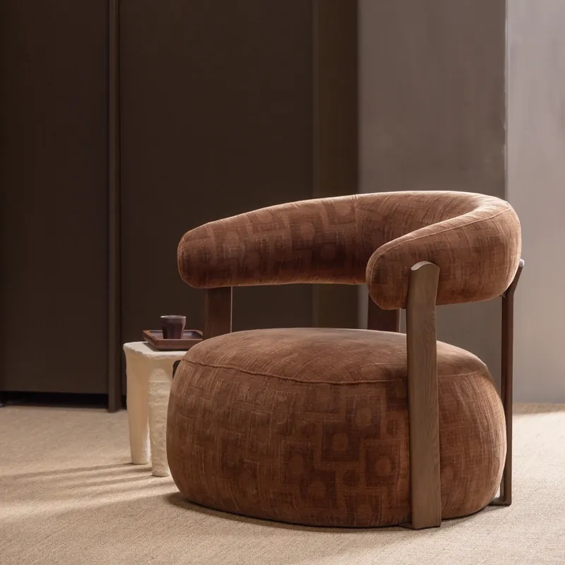 Bestseller Relaxsessel FOON Strukturstoff braun Sessel