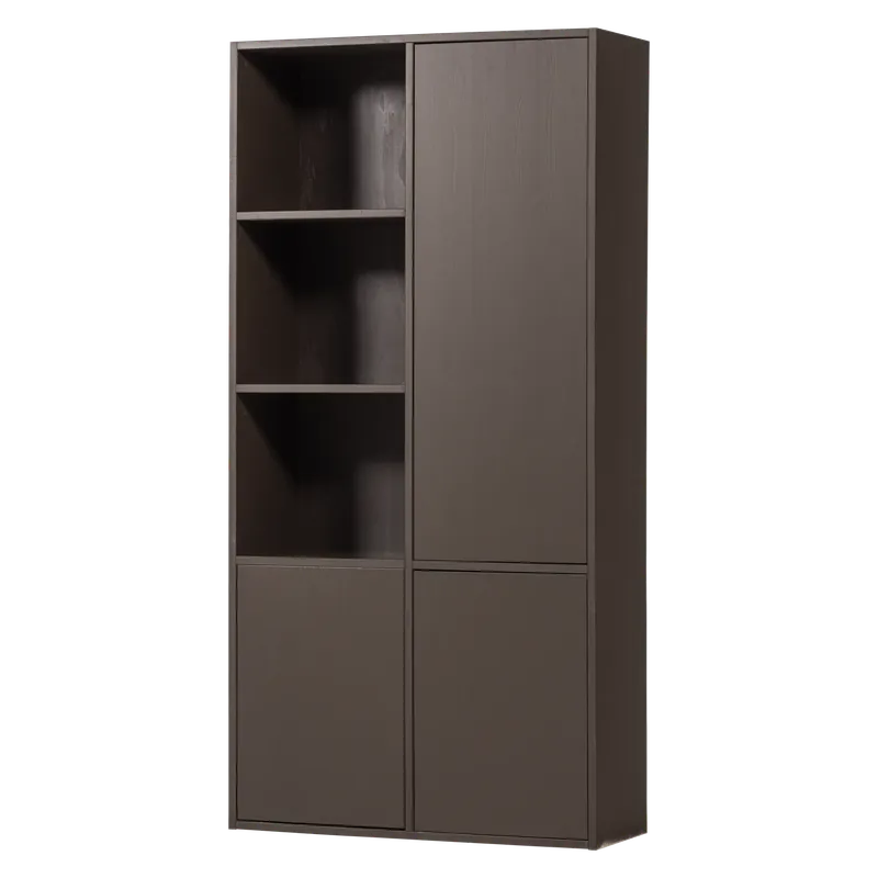 Knallerangebot Schrank MEGGY rechts geschlossen 108 cm Holzschrank Kiefer Massiv mittelbraun