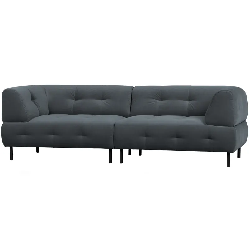 Markenware 4 Sitzer Sofa Lloyd Samt Velvet wolke Couch
