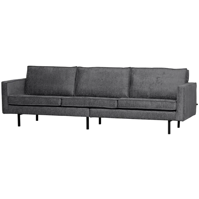 Nur Für Kurze Zeit 3 Sitzer Sofa RODEO Struktur Velvet Samt mountain