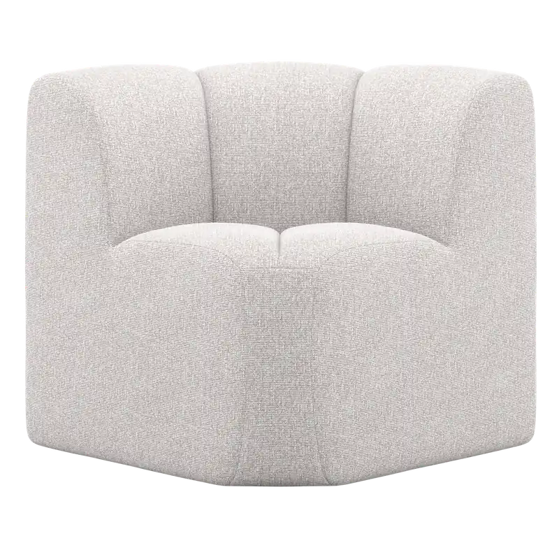 Esszimmerbank Eckbank MOJO Eck Element Bouclé ecru melange Top-Seller