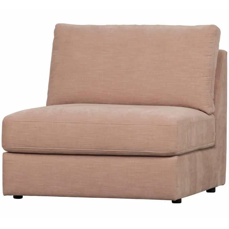 Aktuell Sofaelement FAMILY 90 cm Element Webstoff rosa