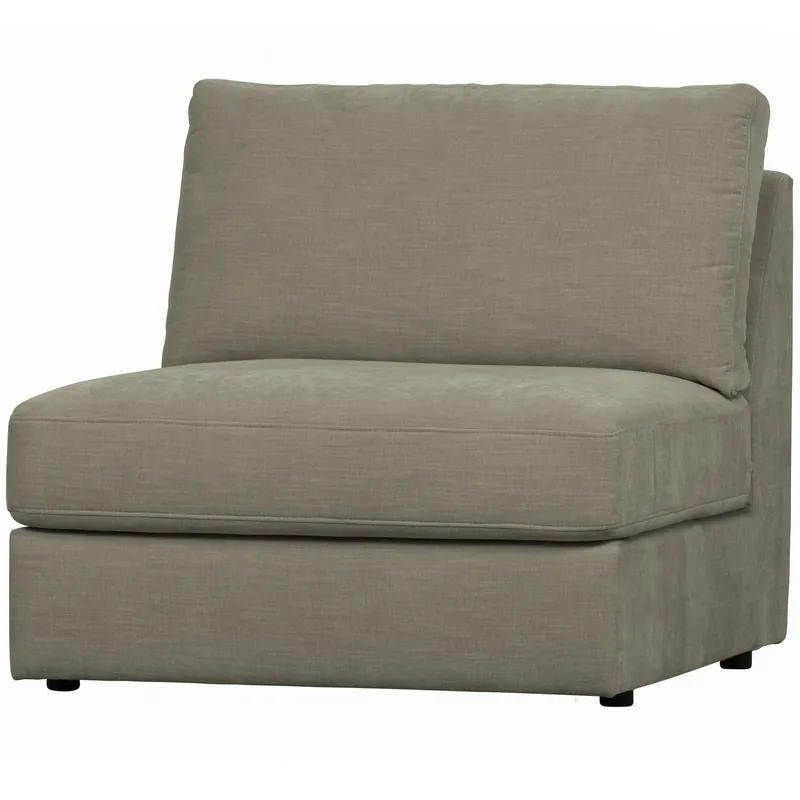 Sonderaktion Sofaelement FAMILY 90 cm Element Webstoff warmes grau