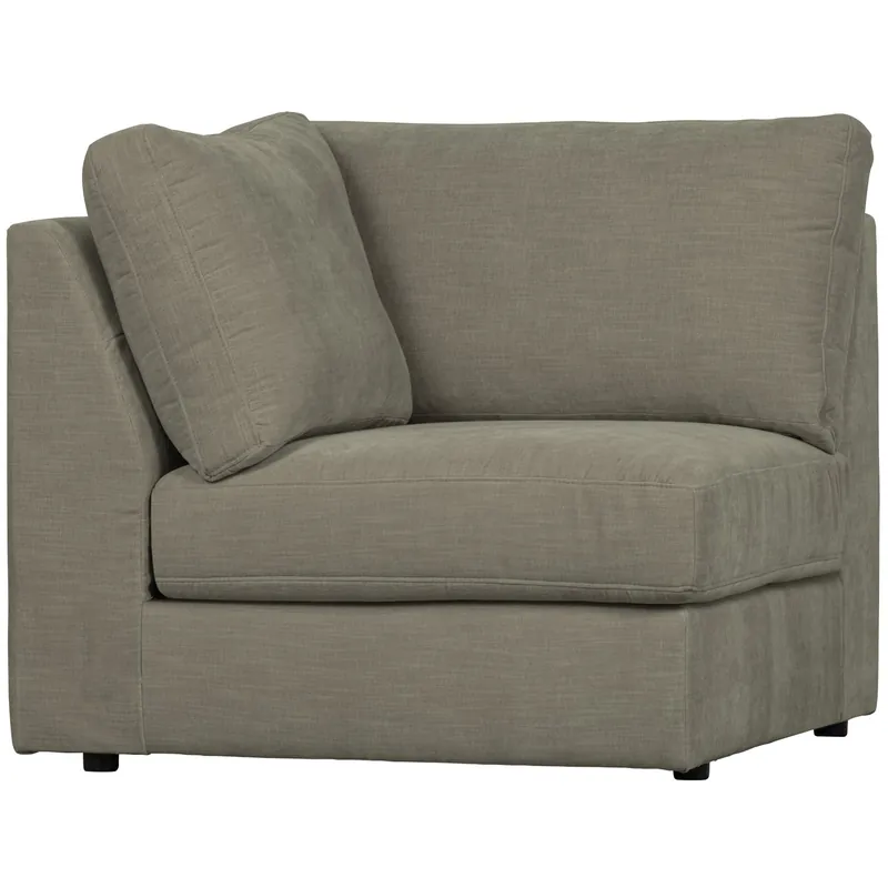 Online Kaufen Sofaelement Eckbank FAMILY Eck Element Webstoff warmes grau