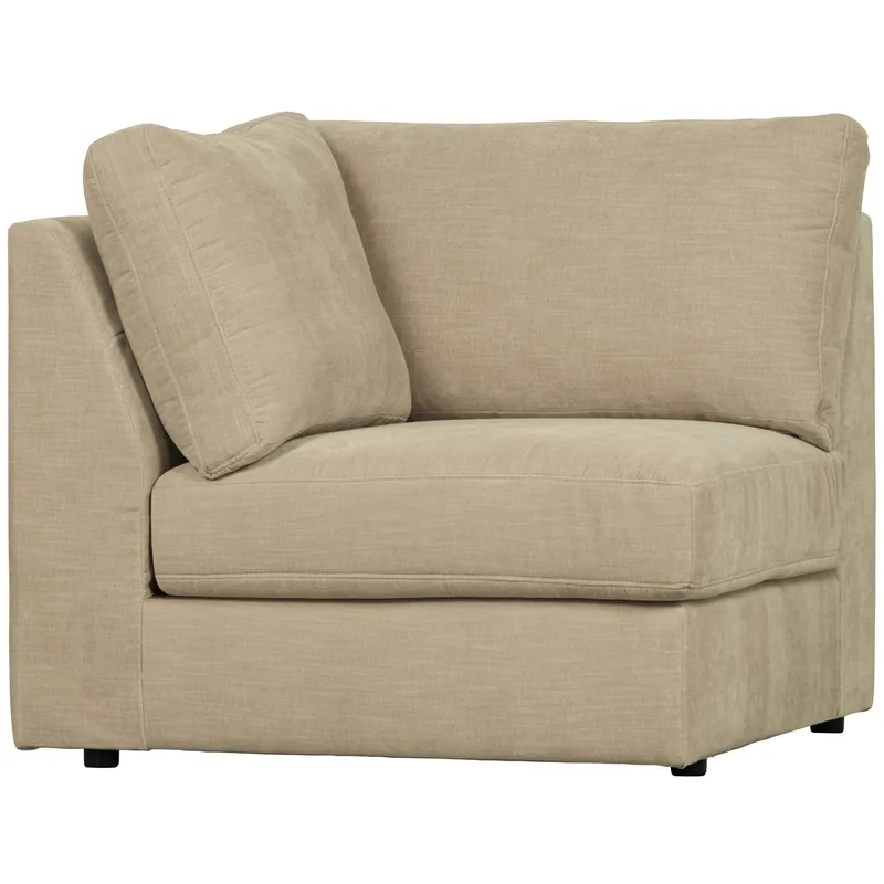 Bestseller Sofaelement Eckbank FAMILY Eck Element Webstoff sand