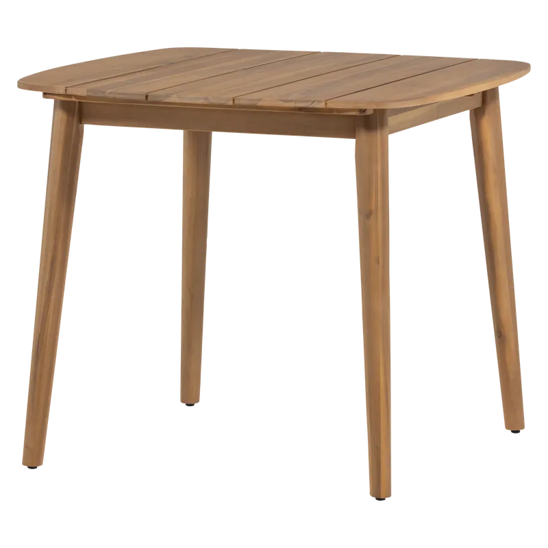 Sichere Zahlung Gartentisch KRIS 90 x 90 cm Akazienholz natur