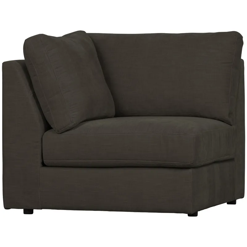 Wochenendangebot Sofaelement Eckbank FAMILY Eck Element Webstoff anthrazit