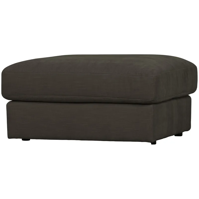 Hocker Fußhocker FAMILY Webstoff anthrazit Highlight
