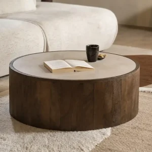 Couchtisch Mailand Ø 79 cm rund Marmor Heißes Angebot