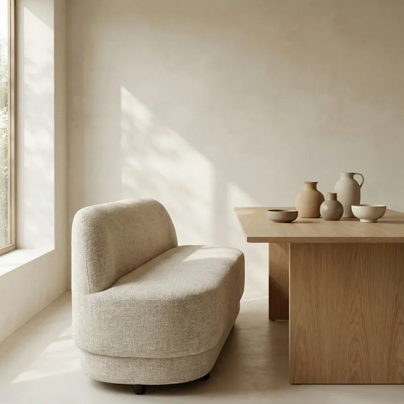 Direkt Vom Hersteller DÀJE Interieur Esszimmerbank MOVA Beige 180 cm