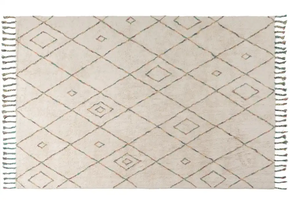 Schnäppchen Teppich 150x80 beige/mehrfarbig KAFET