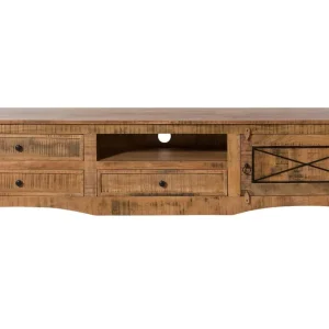Top-Seller TV-Board Akazie 220x40x50 natur versiegelt NATURE OF SPIRIT #244
