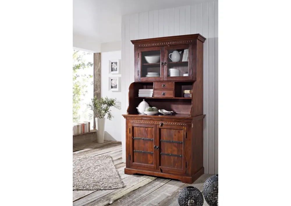 Jetzt Kaufen Buffet Akazie 106x60x196 nougat lackiert OXFORD #510