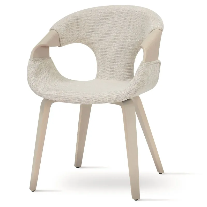 Polsterstuhl 55x56x80 beige EMILIA #02 Saisonangebot
