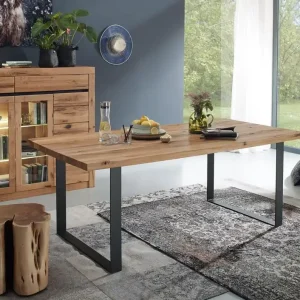 Garantierte Lieferung Esstisch Wild-/Zerreiche 160x90x76 natur geölt MONTREUX #113