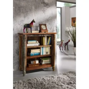Bestseller Regal Altholz 80x42x90 mehrfarbig lackiert FABLE #16