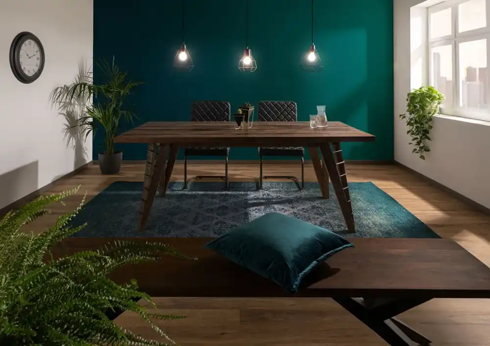 Jetzt Kaufen Esstisch Mixwood Teak 240x100 natur lackiert BASSANO #132