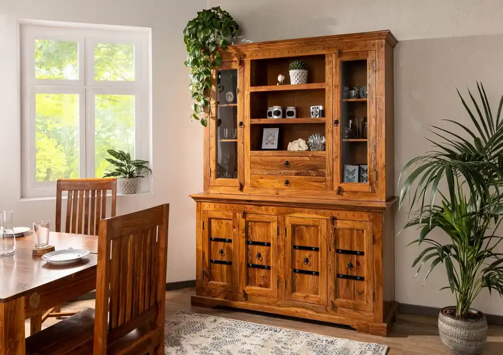 Buffet Akazie 150x50x200 honig lackiert OXFORD #0530 Preisreduziert