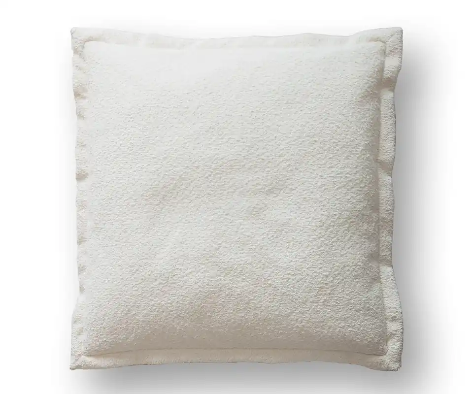 Wurfkissen Sirpio 70x70 Bouclé Creme-Weiß Neu Im Sortiment