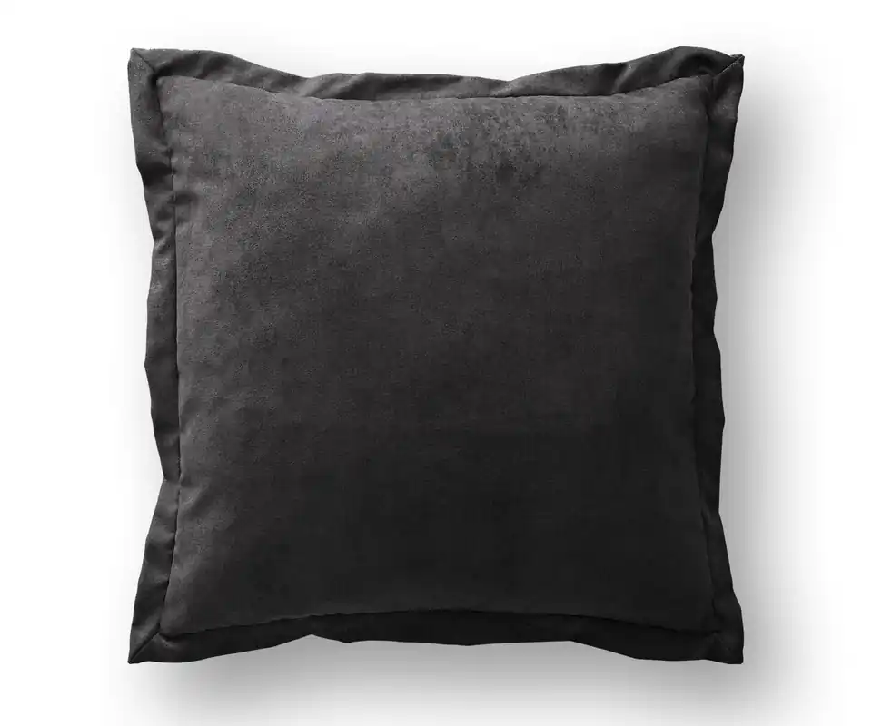 Bestpreis Wurfkissen Sirpio 70x70 Mikrofaser Schwarz