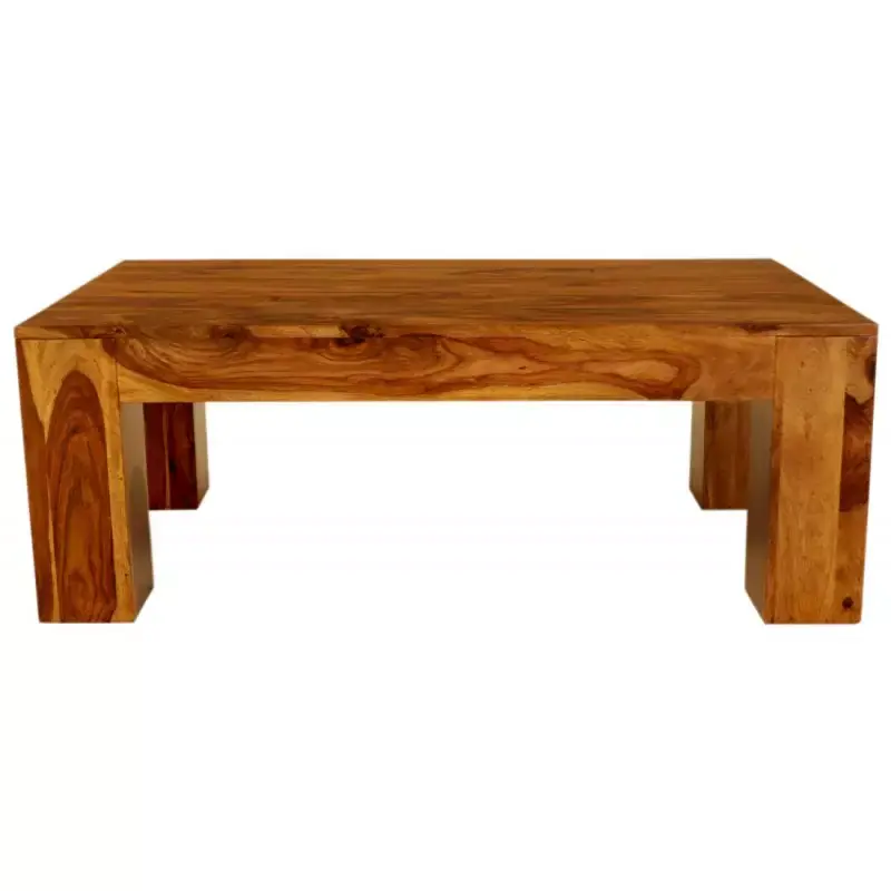Geprüft Couchtisch Tara 110x40x60 aus indischem Sheesham-Massivholz