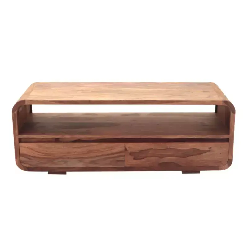 Neu Im Sortiment Fernsehtisch 120x45x45 aus indischem Sheesham-Massivholz