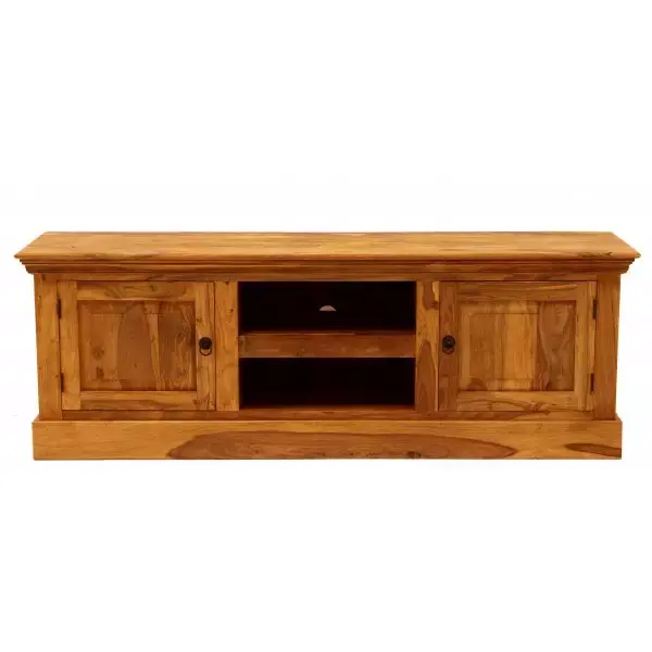 Direkt Vom Hersteller Fernsehtisch Jali 160x55x45 aus indischem Sheesham-Massivholz