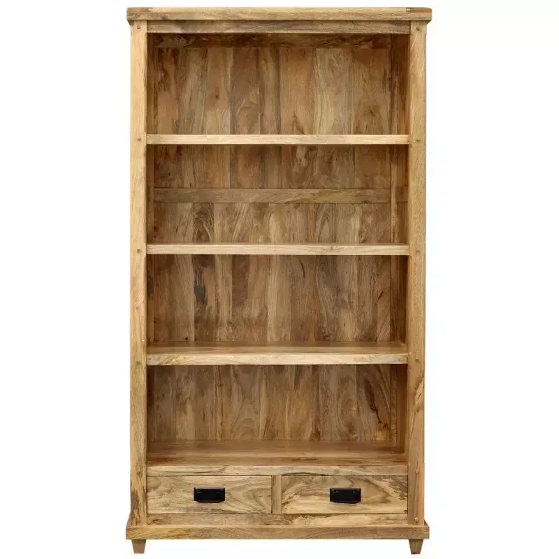 Preisreduziert Bücherregal Devi 100x180x45 aus Mangoholz