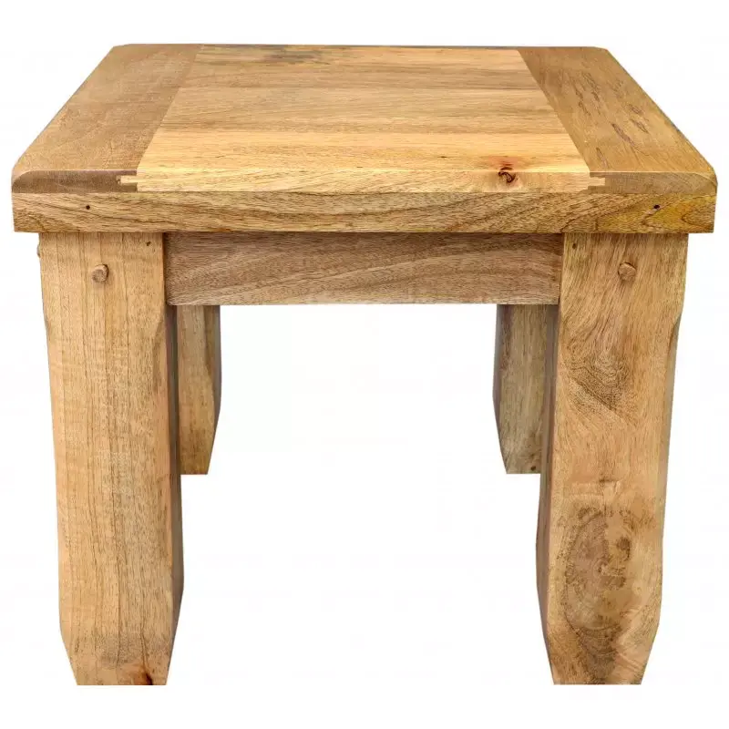 Beistelltisch Devi 45x40x45 aus Mangoholz Neue Ware