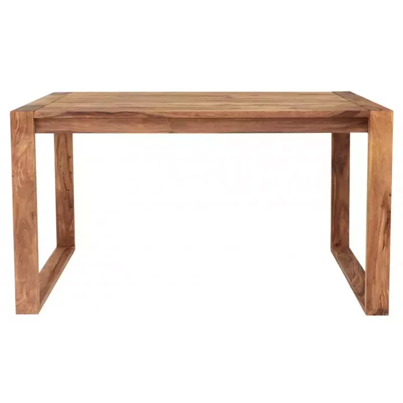 Schreibtisch Gani 130x76x70 aus indischem Sheesham-Massivholz Super-Preis