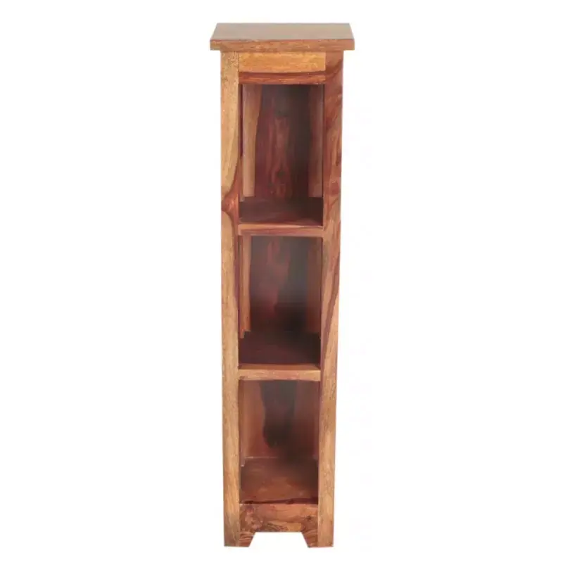 Badezimmerschränkchen 20x80x20 aus indischem Sheesham-Holz Online Kaufen