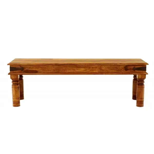 Bank Jali 140x40 aus indischem Sheesham-Holz Markenware