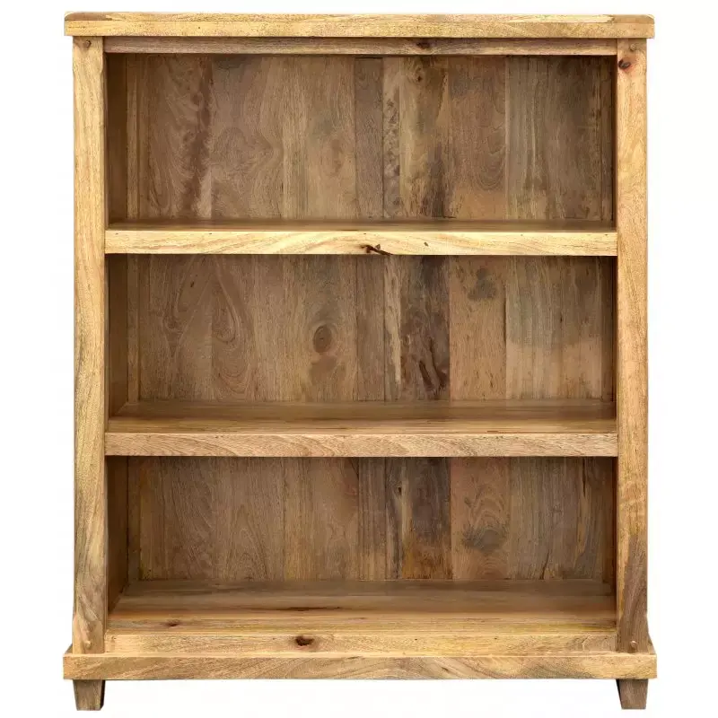 Bücherregal Devi 100x120x45 aus Mangoholz Ausverkauf