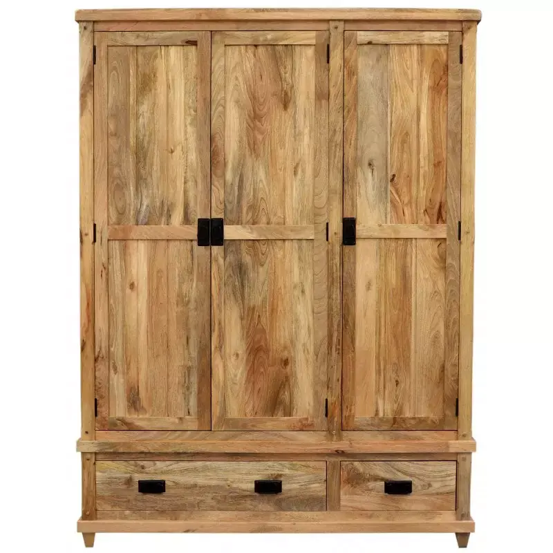 Schrank Devi 150x200x60 aus Mangoholz Zertifiziert