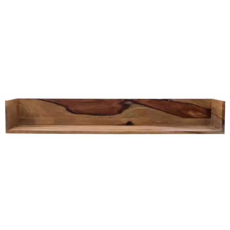 Preiswert Wandregal Rami 100x22 aus indischem Sheesham-Holz
