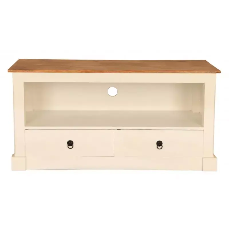 Fernsehtisch Retro 120x60x45 aus Mangoholz Top-Preis