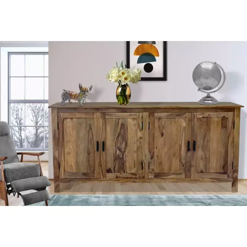 Kommode Rami 200x90x45 aus indischem Sheesham-Massivholz Aktuell