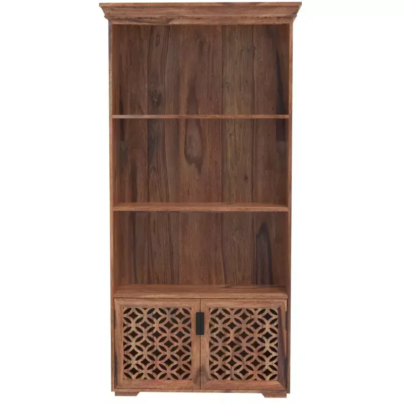 Bücherregal Mira 90x180x35 aus indischem Sheesham-Massivholz Direktkauf