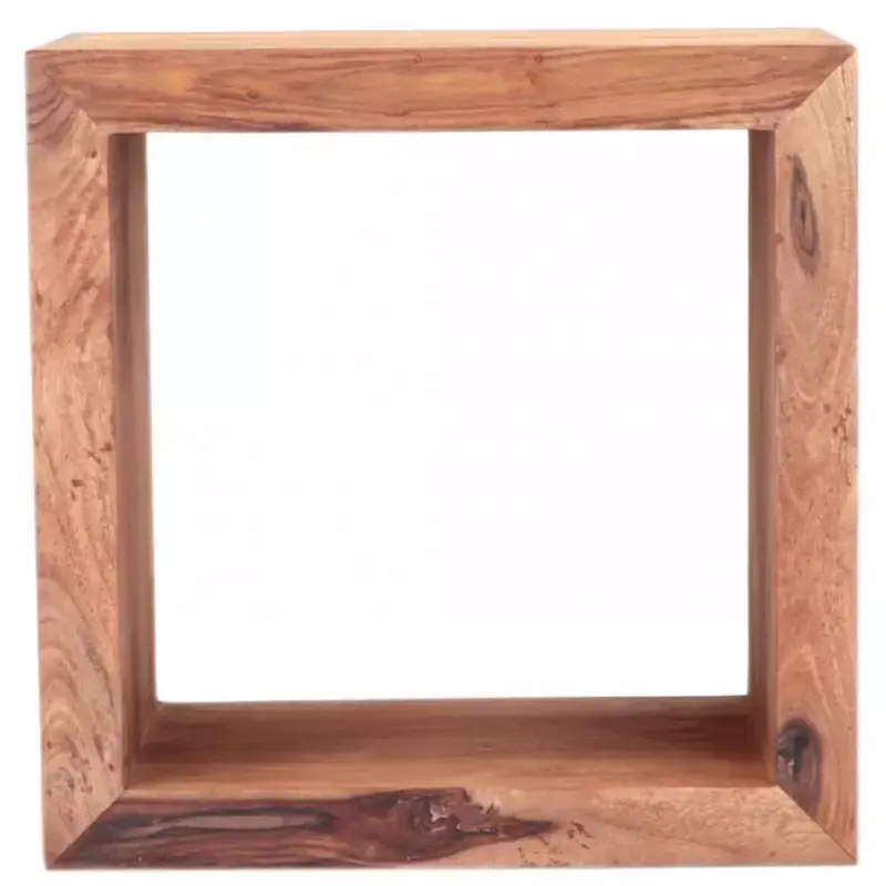 Beistelltisch Tara 50x50x35 aus indischem Sheesham-Massivholz Direkt Vom Hersteller