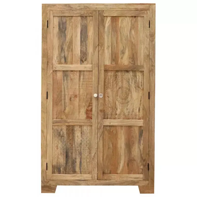 Top-Preis Schrank Manu 120x200x60 aus Mangoholz