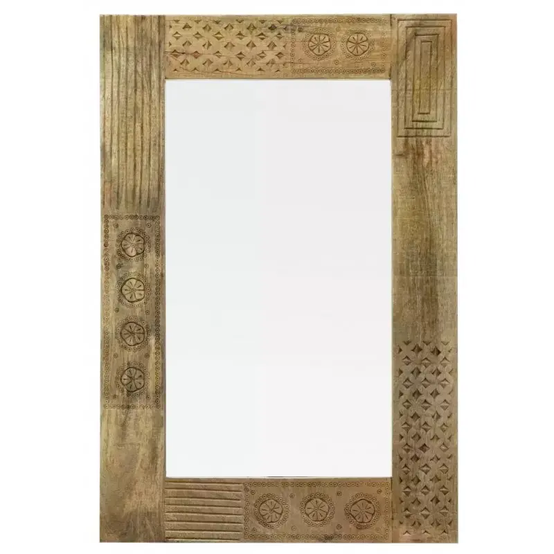 Begrenztes Angebot Spiegel Manu 60x90 aus Mangoholz