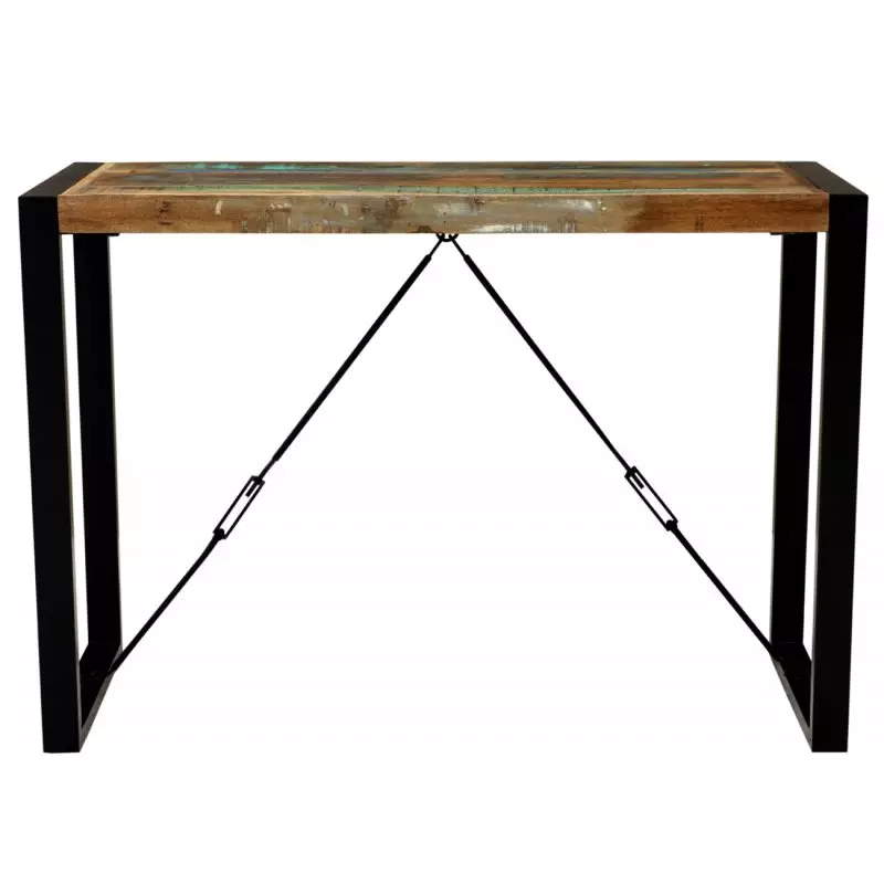 Konsolentisch Retro 110x76x40 aus recyceltem Mangoholz Must-Have