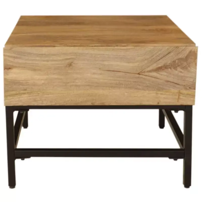 Solange Der Vorrat Reicht Beistelltisch Gita 50x40x50 aus Mango-Massivholz