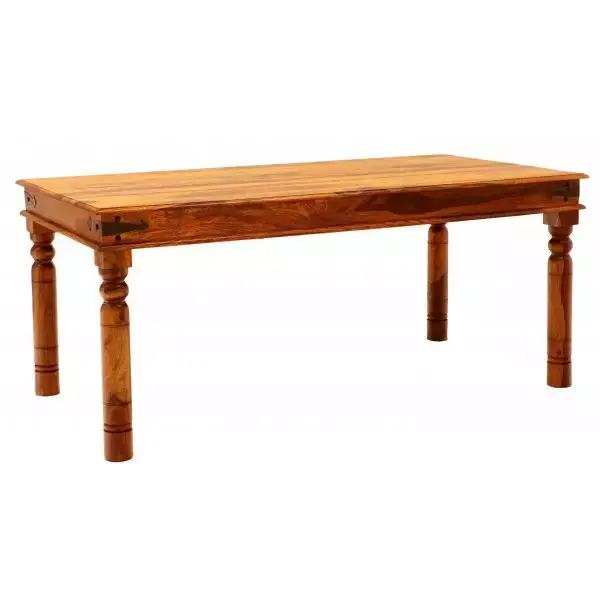Esstisch Jali 200x90 aus indischem Sheesham-Massivholz Neu