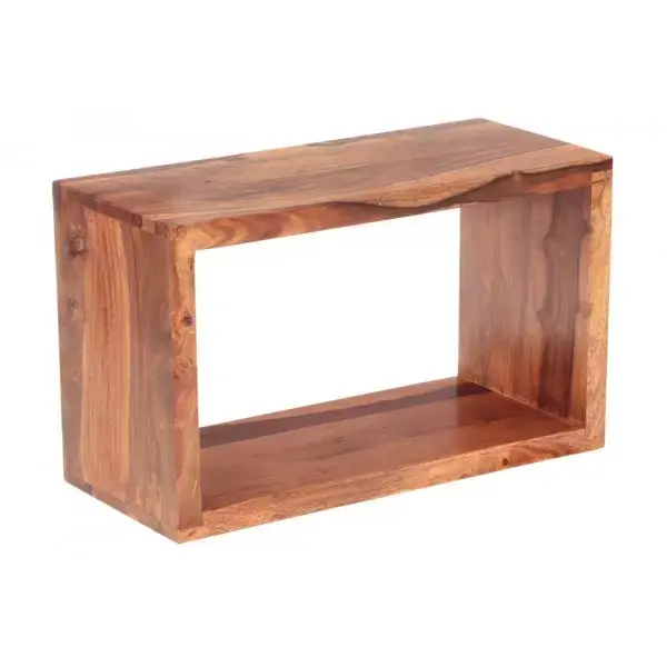 Ausverkauf Wandregal Gani 50x30x22 aus Sheesham-Holz
