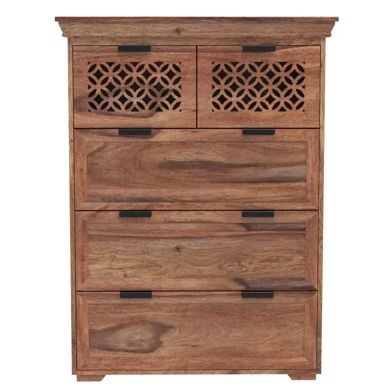 Jetzt Kaufen Kommode Mira 90x120x45 aus indischem Sheesham-Massivholz
