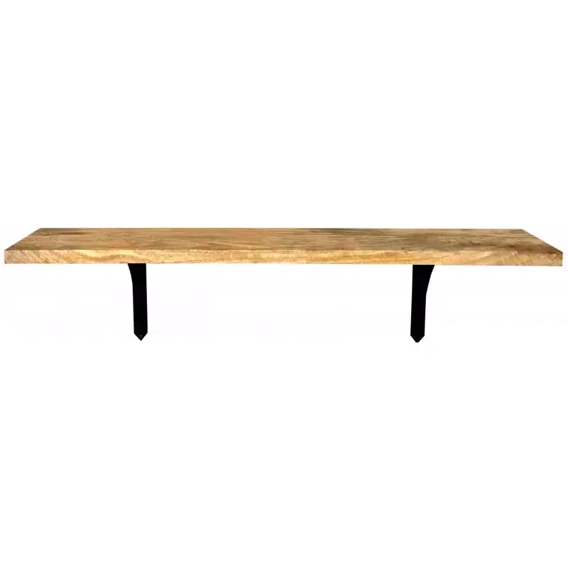 Wandregal Devi 150x22 aus Mangoholz Direktkauf